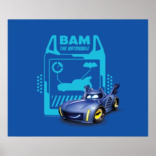 Batwheels™ Bam - Der Batmobile Poster (Vorne)