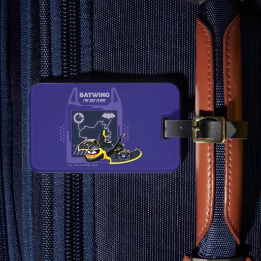 Batwheels™ Batwing - Das Bat-Flugzeug Gepäckanhänger (Vorderseite Insitu 4)
