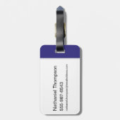 Batwheels™ Batwing - Das Bat-Flugzeug Gepäckanhänger (Rückseite vertikal)