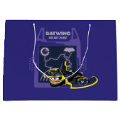 Batwheels™ Batwing - Das Bat-Flugzeug Große Geschenktüte (Vorderseite)