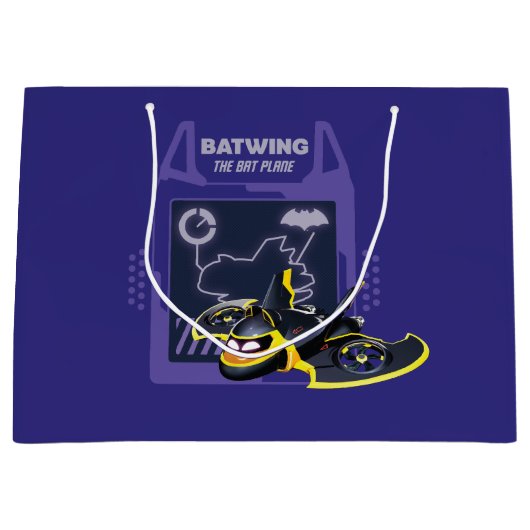 Batwheels™ Batwing - Das Bat-Flugzeug Große Geschenktüte (Vorderseite)