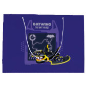 Batwheels™ Batwing - Das Bat-Flugzeug Große Geschenktüte (Rückseite)