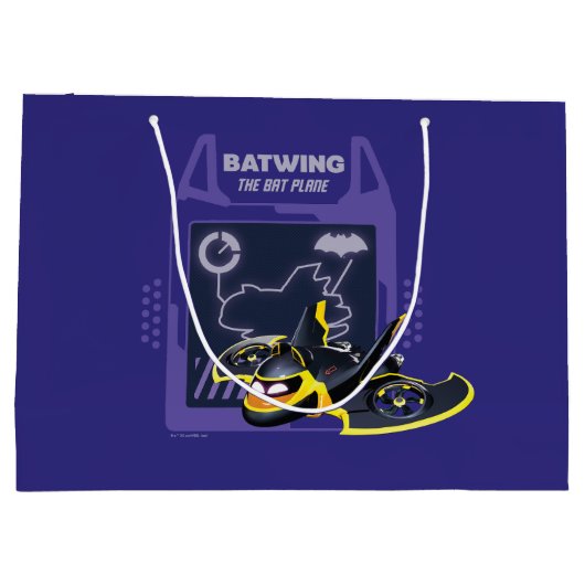 Batwheels™ Batwing - Das Bat-Flugzeug Große Geschenktüte (Rückseite)