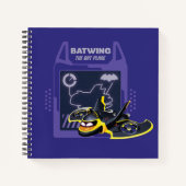 Batwheels™ Batwing - Das Bat-Flugzeug Notizblock (Vorderseite)