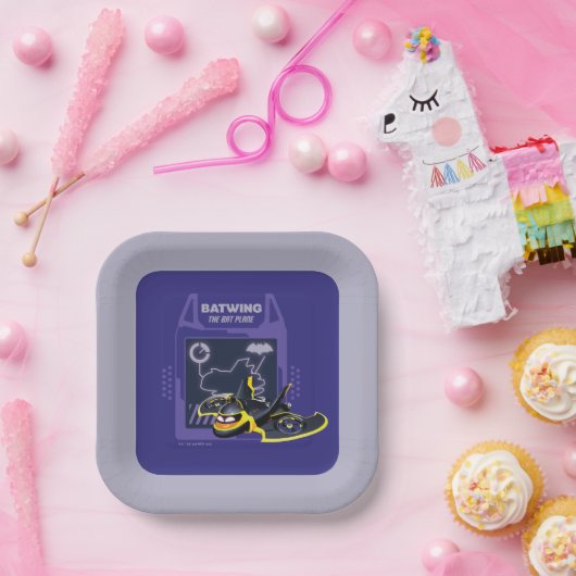 Batwheels™ Batwing - Das Bat-Flugzeug Pappteller (Party)