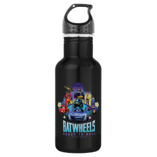 Batwheels™ - Bereit zum Rollen Edelstahlflasche