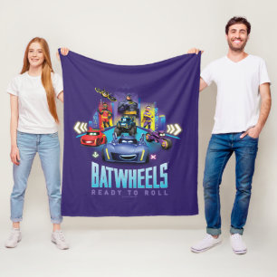 Batwheels™ - Bereit zum Rollen Fleecedecke