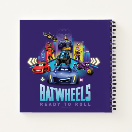Batwheels™ - Bereit zum Rollen Notizblock (Rückseite)
