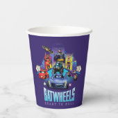 Batwheels™ - Bereit zum Rollen Pappbecher (Rückseite)
