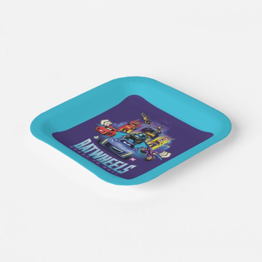 Batwheels™ - Bereit zum Rollen Pappteller (Gewinkelt)