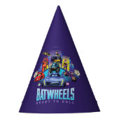 Batwheels™ - Bereit zum Rollen Partyhütchen (Vorderseite)