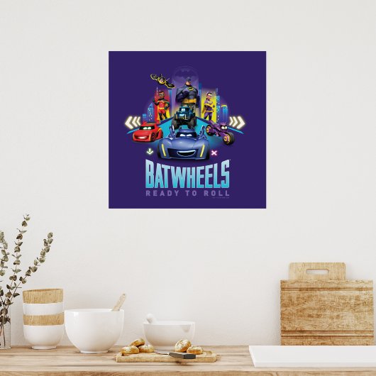 Batwheels™ - Bereit zum Rollen Poster (Küche)