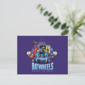 Batwheels™ - Bereit zum Rollen Postkarte (Stehend Vorderseite)