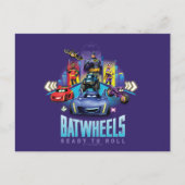Batwheels™ - Bereit zum Rollen Postkarte (Vorderseite)
