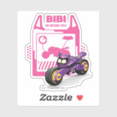 Batwheels™ Bibi - Der Batgirl-Zyklus Aufkleber (Blatt)