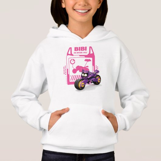 Batwheels™ Bibi - Der Batgirl-Zyklus Hoodie (Vorderseite)