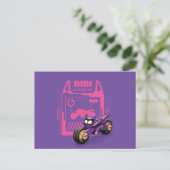 Batwheels™ Bibi - Der Batgirl-Zyklus Postkarte (Stehend Vorderseite)