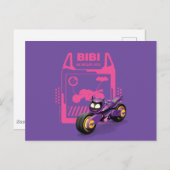 Batwheels™ Bibi - Der Batgirl-Zyklus Postkarte (Vorne/Hinten)