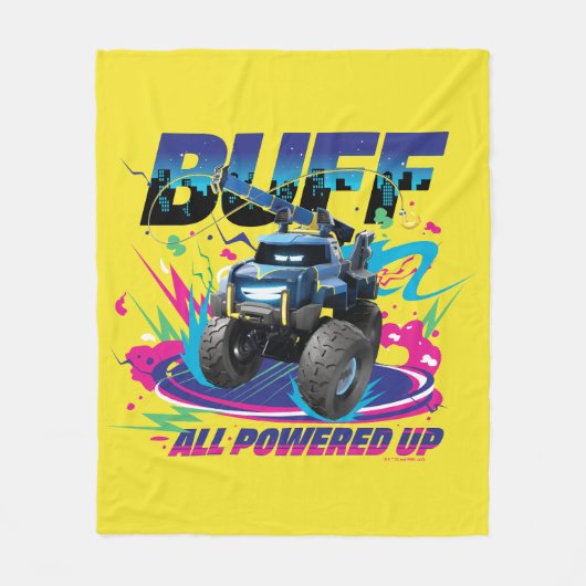 Batwheels™ Buff - Alle hochgefahren Fleecedecke (Vorderseite)