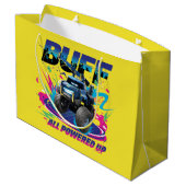 Batwheels™ Buff - Alle hochgefahren Große Geschenktüte (Rückseite Schrägansicht)