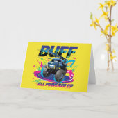 Batwheels™ Buff - Alle hochgefahren Karte (Gelbe Blume)