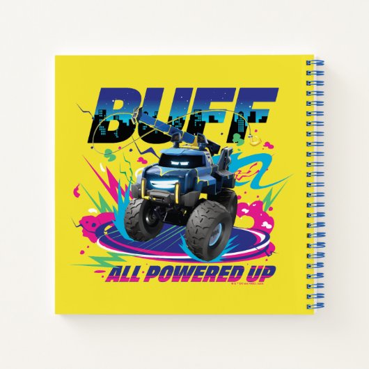 Batwheels™ Buff - Alle hochgefahren Notizblock (Rückseite)