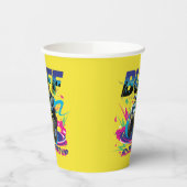 Batwheels™ Buff - Alle hochgefahren Pappbecher (Links)