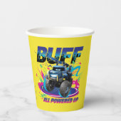 Batwheels™ Buff - Alle hochgefahren Pappbecher (Vorderseite)