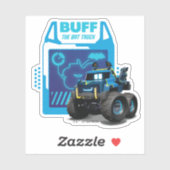 Batwheels™ Buff - Der Bat Truck Aufkleber (Blatt)