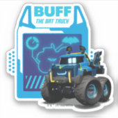 Batwheels™ Buff - Der Bat Truck Aufkleber (Vorderseite)
