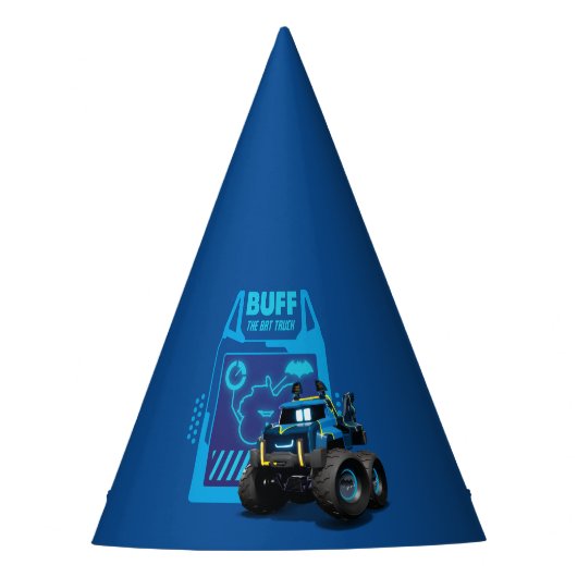Batwheels™ Buff - Der Bat Truck Partyhütchen (Vorderseite)