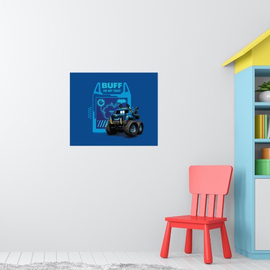 Batwheels™ Buff - Der Bat Truck Poster (Kinderzimmer 1)