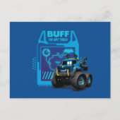 Batwheels™ Buff - Der Bat Truck Postkarte (Vorderseite)