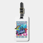 Batwheels™ - Lasst uns fortfahren Gepäckanhänger (Vorderseite vertikal)