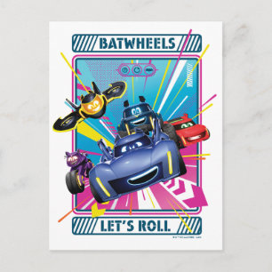 Batwheels™ - Lasst uns fortfahren Postkarte