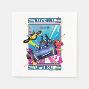 Batwheels™ - Lasst uns fortfahren Serviette