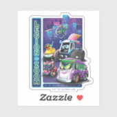 Batwheels™ - Legion des Zooms Aufkleber (Blatt)