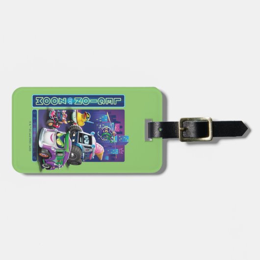 Batwheels™ - Legion des Zooms Gepäckanhänger (Vorderseite horizontal)