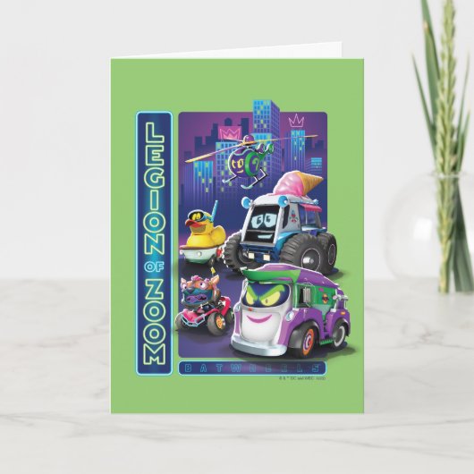 Batwheels™ - Legion des Zooms Karte (Vorderseite)