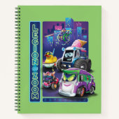 Batwheels™ - Legion des Zooms Notizblock (Vorderseite)