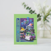 Batwheels™ - Legion des Zooms Postkarte (Stehend Vorderseite)