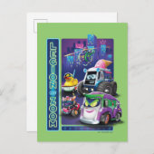 Batwheels™ - Legion des Zooms Postkarte (Vorne/Hinten)