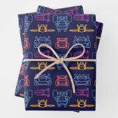 Batwheels™ Neon Kontur Muster Geschenkpapier Set (Beispiel)