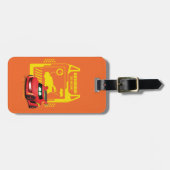 Batwheels™ Redbird - Das Racecar Gepäckanhänger (Vorderseite horizontal)