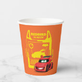 Batwheels™ Redbird - Das Racecar Pappbecher (Vorderseite)