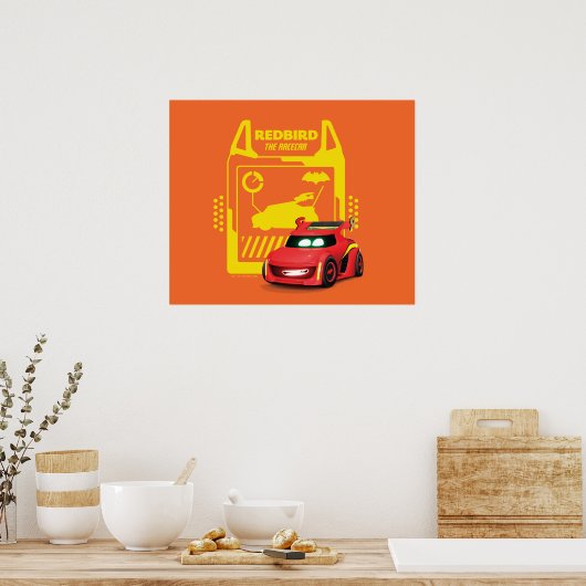 Batwheels™ Redbird - Das Racecar Poster (Küche)