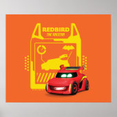 Batwheels™ Redbird - Das Racecar Poster (Vorne)