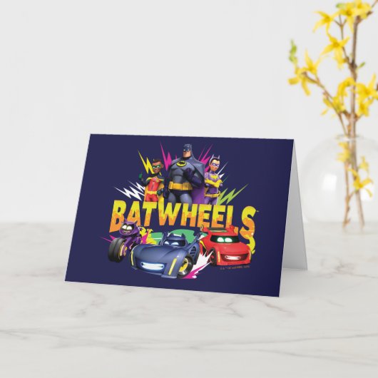 Batwheels™ Superherd Team Karte (Gelbe Blume)