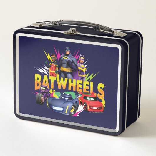 Batwheels™ Superherd Team Metall Brotdose (Vorderseite)