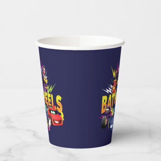 Batwheels™ Superherd Team Pappbecher (Links)